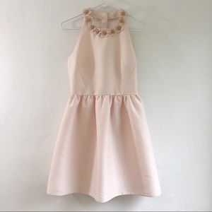 Kate Spade Pink Dress with Flower Embellishments